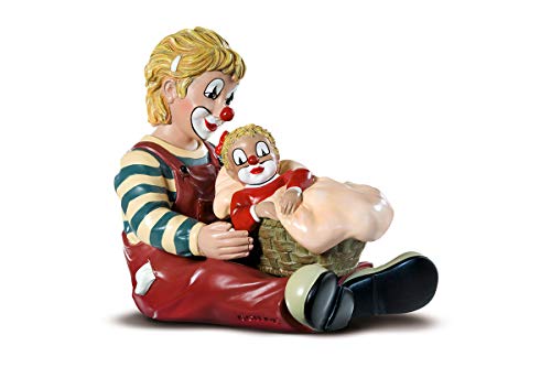 Gildeclown Schwester Geschenk - Deko Wohnzimmer - Handarbeit H 9,5 cm Cover