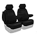Coverking Custom Fit Center 50/50 Bucket Seat Cover for Select Chrysler Town & Country Models - Ballistic (Black)