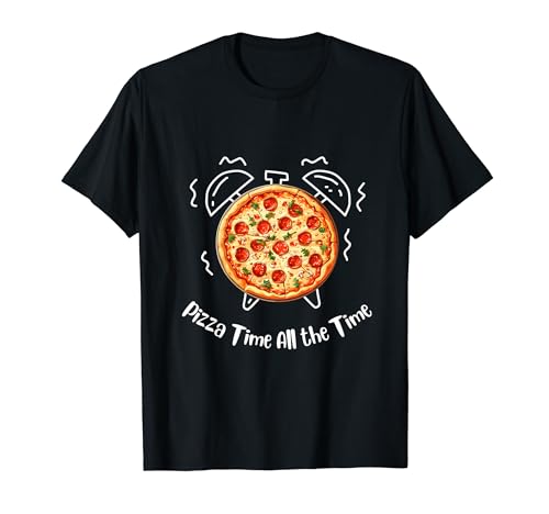 Pizza Time Todo el tiempo Pizza Maestros Camiseta