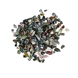 Fragment de cristal, Substrat de gravier d'aquarium, pierres Quartz en cristal multicolores 5 15mm 50/100g(Color 18,50g)