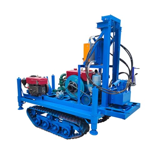 Versatile Water Well Drilling Rig Portable Hydraulic Borehole Machine Heavy-Duty Water Well Drill Rig for Residential Wells, Agriculture Irrigation & Geothermal Drilling