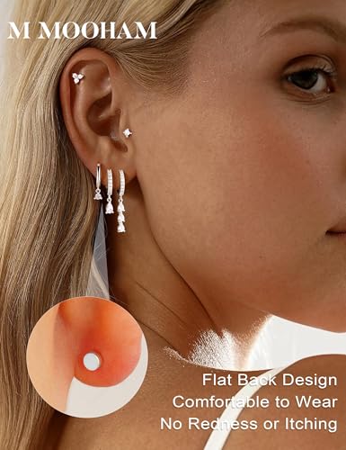 M MOOHAM Dangle Earrings for Women, Hypoallergenic Earring Set - image 2