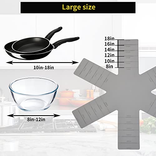 image for KindGa Pot and Pan Protectors for Stacking, Pot Pan Separators Cookwar