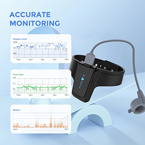 Continuous-Wrist-Pulse-Oximeter-Blood-Oxygen-Saturation-Monitor-with-Smart-reminder-Bluetooth-72-Hours-Endurance-Tracking-SpO2-and-Pulse-Rate-Checkme-O2-Max-with-PC-Software-APP