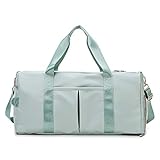 【Separe las bolsas secas y mojadas】 puede colocar toallas, ropa sudada, bolsas de lavado, etc., para clasificarlas.