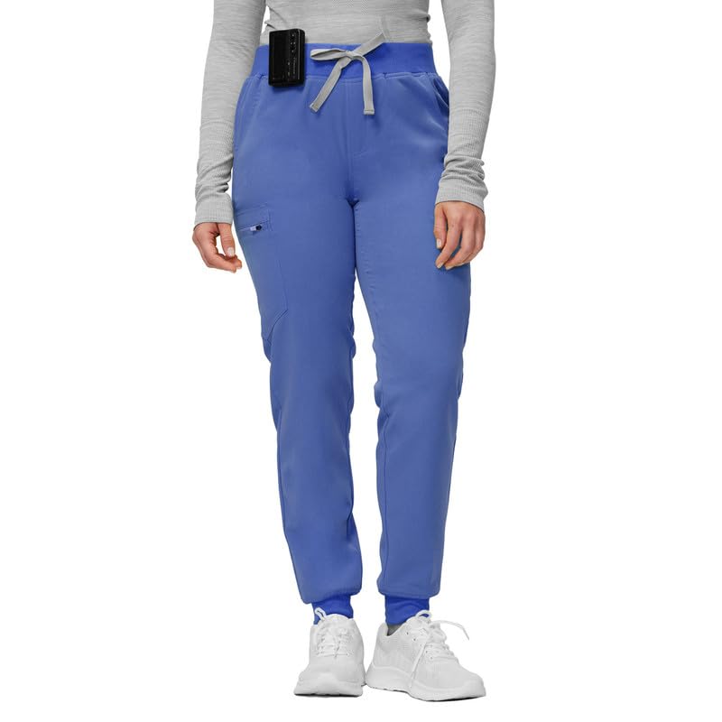 Pantalon de travail médical stretch Kitmaz style jogging à cordon