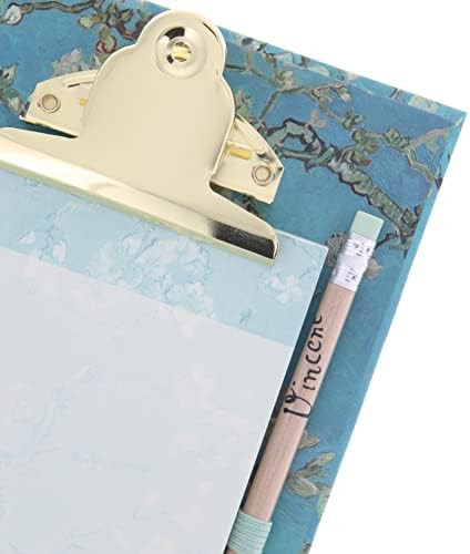 Van Gogh Magnetic Jotter Pad | Magnetic Shopping List Pad including Pencil | Magnetic To do Notepad | Christmas & Birthday Gifts for Women and Men