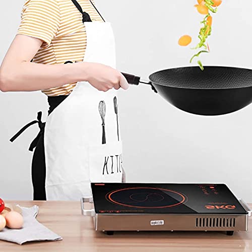 Wok for Induction Wok Old Fashioned Hand forging Wok Uncoated Non-Stick pan miniatura 4