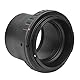 143 T2-EOS-Teleskopadapterring, 2-Zoll-Ganzmetalladapterring für Teleskop an Canon EOS-Mount-Kamera, Keine Einstellungen erforderlich
