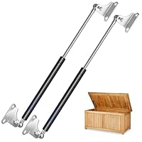 ARANA 500MM 200N Gasdruckfeder Gas Struts, 20KG L-Typ Gasfeder Gasdruckdämpfer Hydraulisch Halterung Für TV Schrank RV Tür Boden Luke Aufbewahrungsbox Deckel, 2 Stück