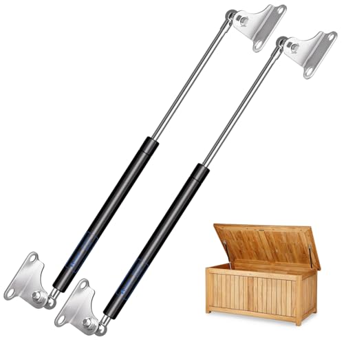 ARANA 500MM 45N 5KG Gasdruckfeder, 50cm möbel gas stoßdämpfer Gasfeder Gasdruckdämpfer Hydraulisch Halterung Für Camper Lkw Boot Wohnmobilfenster bett Schwer Kiste Deckel Abdeckung, 2 Stück