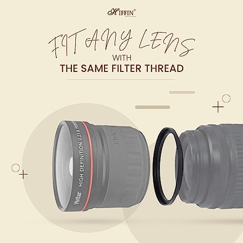 Hiffin PRO 40.5-82mm Step Up Filter Adapter Rings - Image 6