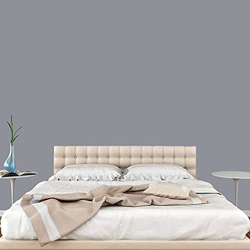 Image of JAAMSO ROYALS Light Gray Plain matt Wallpaper - Self Adhesive, Water Proof, Peel and Stick Sticker (60 CMx 100 CM, Light Gray)
