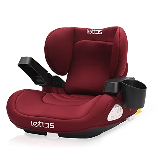 LETTAS I-Size 360°drehbar Kindersitz 40-150 cm, Gruppe 0+1/2/3, 0-12 Jahre, 0-36 kg, Baby Autositz mit isofix ECE R129