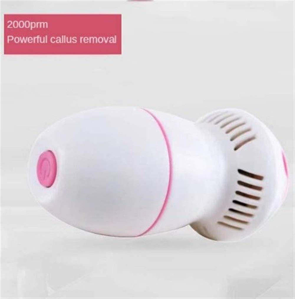 Amoladora eléctrica para limas de pies, removedor de Callos de Piel Muerta para Herramientas de pedicura de pies, Cuidado de los pies para limas de pies, Herramientas de Limpieza, Amoladora