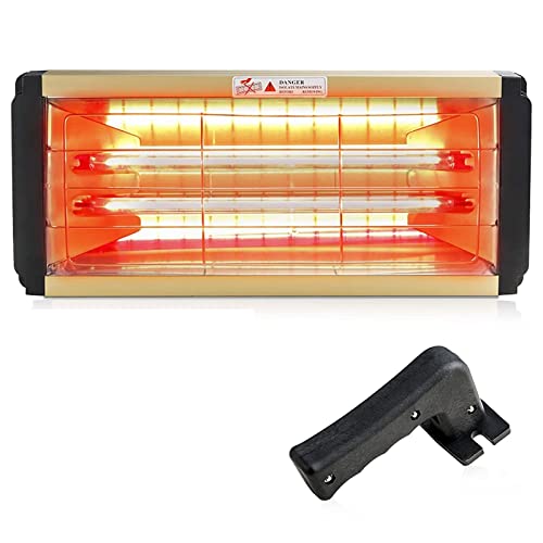 Lámpara de curado de pintura por infrarrojos, 2000W ShortWaveHandheld Pintura infrarroja lámpara de curado infrarrojo lámpara de calor for reparación de pintura herramienta de reparación de piezas de