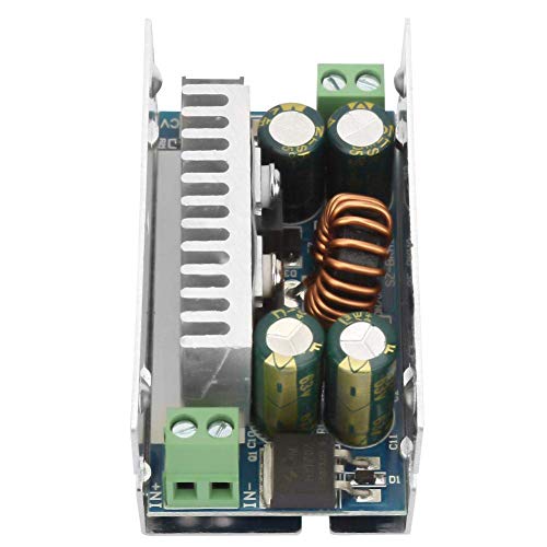 Fafeicy DC-DC Buck Converter, Einstellbares Step Down Modul, 200W 15A 8-60V bis 1-35V Nicht isoliertes, mit Aluminiumgehäuse, Synchrone Gleichrichtungstechnologie