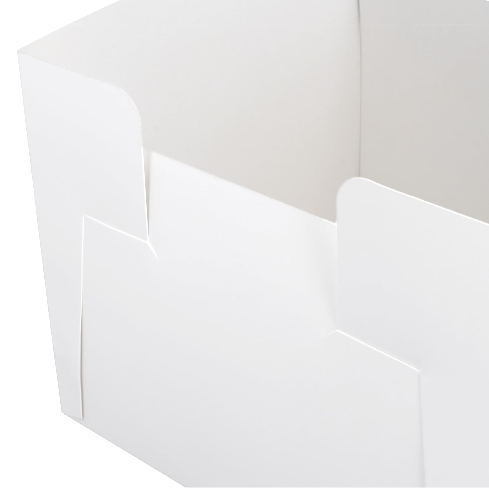 MOUYAT 40 cajas para tartas de 10 pulgadas con tablas para tartas, caja de pastel de 10 pulgadas con ventana, cajas de pastel de panadería para bodas, cumpleaños, fiestas, color blanco