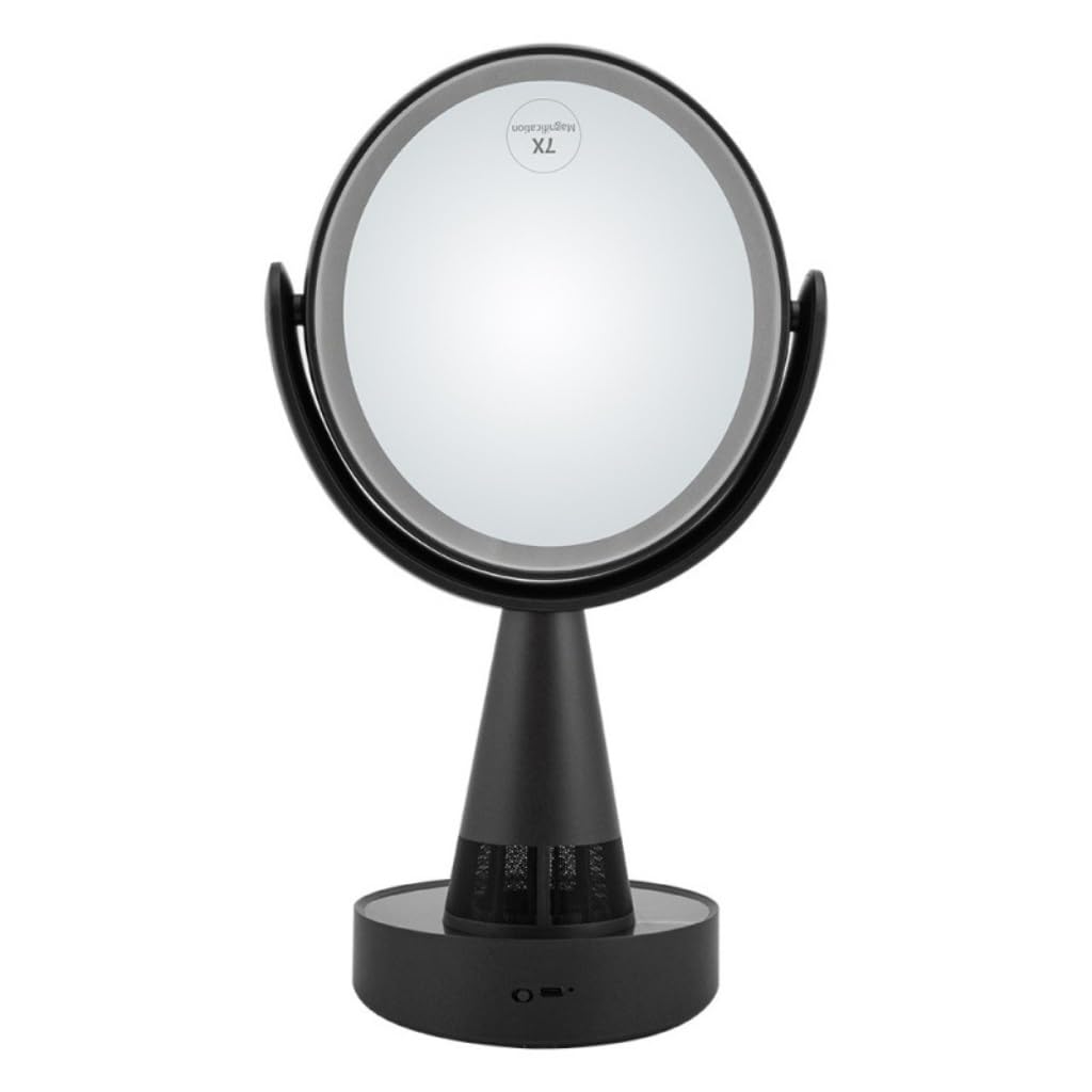 Miroir de maquillage intelligent LED haute fidélité avec haut-parleur