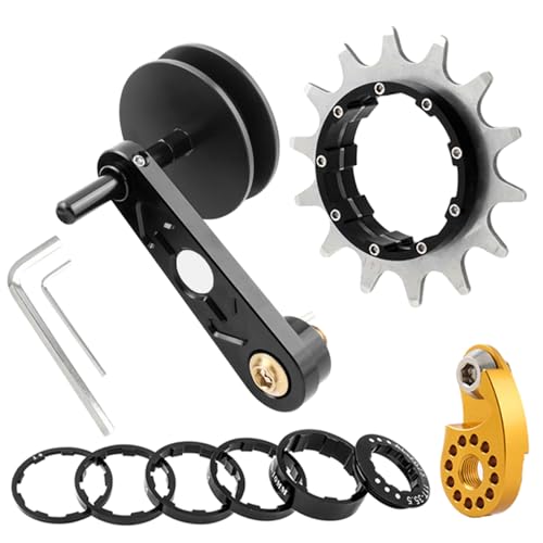Cassette dentée vélo et kit de conversion pour stopper les déraillements