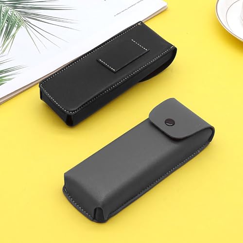Image of Vintage PU leather Sunglasses Case Portable Protective Case for Glasses