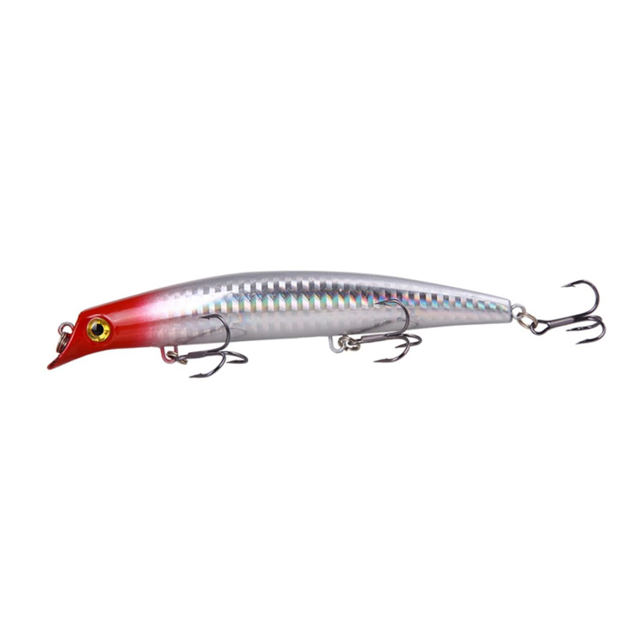 BESTonZON Faux Appâts d'escalade Leurres d'eau Douce Athlète De Poisson Leurre Appât De Natation Leurres De Pêche en Eau Supérieure Leurres De Surface Top Water Bait