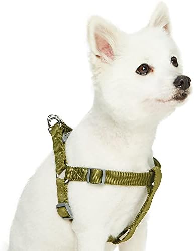Amazon Brand - Umi Classic Solid Color Dog Harness, Chest Girth 42cm-54cm, Grey, Small, Adjustable Harnesses for Dogs