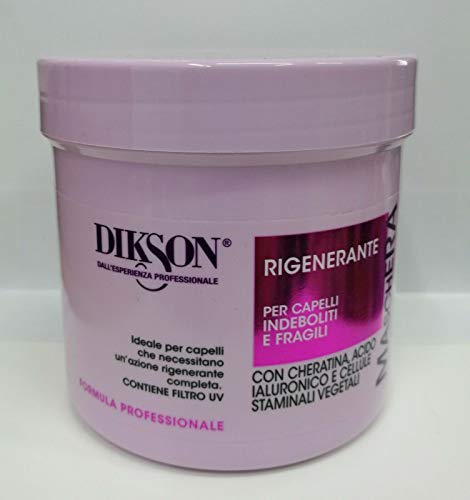 Maschera capelli rigenerante DIKSON per capelli indeboliti e fragili 500ml