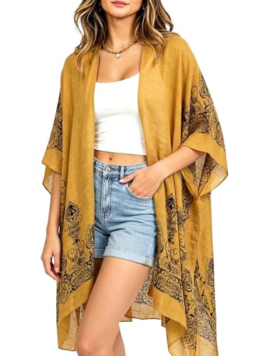 Moss Rose Women Summer Bikini Kimono Bathing Suit Cover Ups for Swimwear