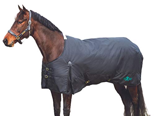 Saxon 1200D with Gusset Standard Neck Heavy II, Black/Black, 69