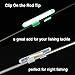 100pcs Fishing Glow Sticks Rod Tip Glow Sticks Fishing Rod Floats Glow Stick Fishing Rod Night Fishing Light Fishing Green Fluorescent Light (XL (3.3 * 3.7 MM))
