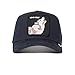 Goorin Bros. The Farm Original Core Unisex Adjustable Snapback Trucker Hat, Navy Lone Wolf, One Size