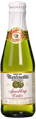 Martinelli's Sparkling Apple Cider 8.4 ounces (Pack of 6)