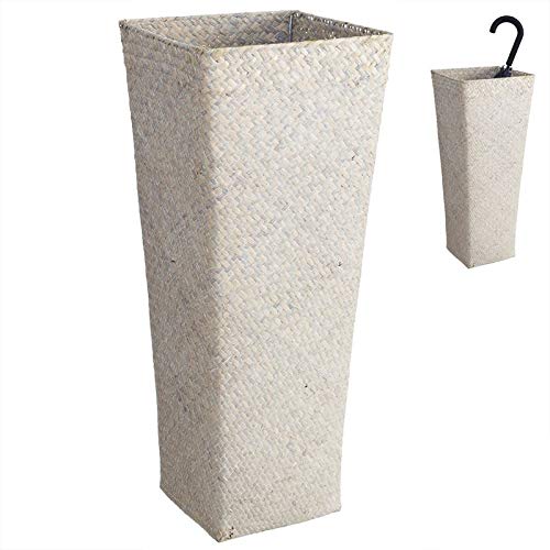 Makingifts Paraguero Moderno Decoracion Cuadrado Blanco 54 cm