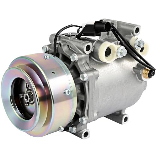 Image of SCITOO AC Compressor for Mitsubishi for Montero Sport 2.4L 1997-1999 | Fast Cooling, Ultra Low Noise (≤72 dB)Air Conditioner Compressor with Clutch, Easy Installation, MR315442 MR360532 MR360874
