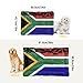 South African Flag Flying Birds Washable Anti-Slip Dog Bed for Small Medium Dogs, Warm Dog mats for Dogs Soft Pet Portable Pad, Comfy Dog Kennel Pad.