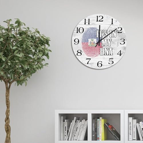 Horloge murale drapeau Haïti, le cadeau idéal pour vos proches - 5
