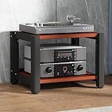 Photo Gallery "av media stand - armadio stereo a 2/3/4/5 ripiani, torre aperta, scaffali audio-video, console di archiviazione per cd/dvd/console di gioco, piccolo centro di intrattenimento per casa e soggiorno Photo Gallery "av media stand - armadio stereo a 2/3/4/5 ripiani, torre aperta, scaffali audio-video, console di archiviazione per cd/dvd/console di gioco, piccolo centro di intrattenimento per casa e soggiorno