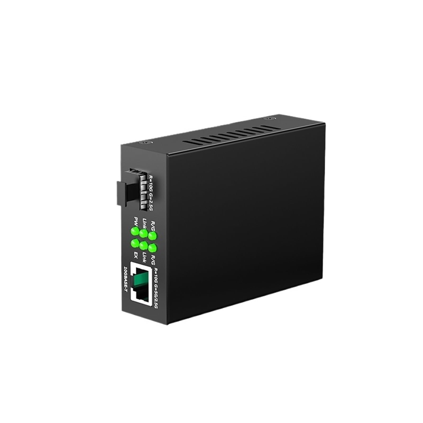 OSHZIKJII 10G s-f.p+ Fiber to RJ45 Media Converter RJ45 to s-f.p+ 10/100/1000../M/2.5G/10G Ethernet Converter Transceiver(A/.U Adapter)