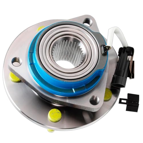Image of Detroit Axle - Front Right CV Axle Kit for Chevrolet Impala Monte Carlo Buick LaCrosse Regal Century Pontiac Montana Olds Intrigue, Passenger Side CV Axle Shaft Wheel Bearing and Hub Replacement