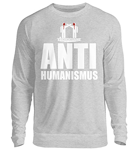 Pull Kirchenbrand anti-humanisé gris taille L sweat-shirt mode unisexe