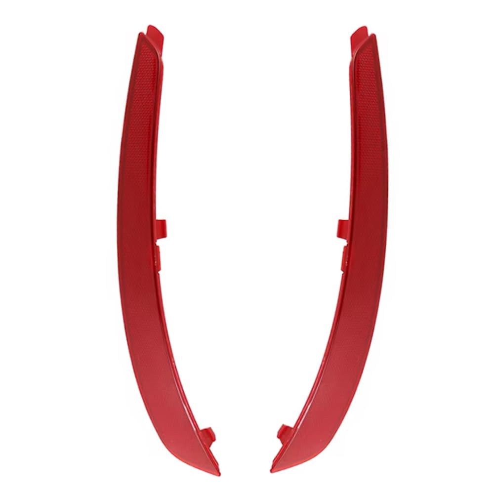 Riflettore per Paraurti Posteriore, 1 Coppia di Riflettori per Paraurti Posteriore Compatibile con Skoda Octavia 5E A7 Sedan 2013-2017, Rosso 5E5945105