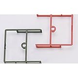 conteneur maritime  6 protections 3 rouges et 3 noires pour remorque porte contenair