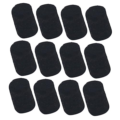 BESPORTBLE 12pcs Saxophone Felt Pads for Key Height Positioning Durable Felt Columns for Alto Saxophone Maintenance Essential Sax Parts for Musicians Compact