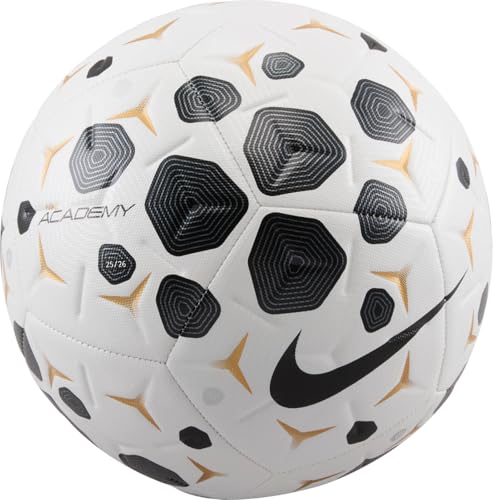 Nike NK Academy Fa25 Ballon Unisexe Blanc/Noir/Noir, 38