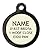 PS Pet Tags CANCER ASTROLOGY DOG ID TAG