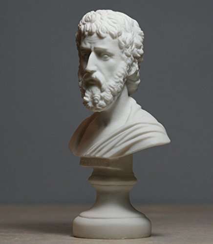 Sophocles Greek Ancient Writer Playwright Alabaster Bust Head Statue Sculpture 6 Inches #TOP1