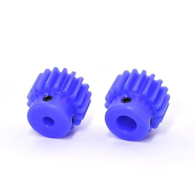 Engrenage droit en Nylon bleu de haute précision alésage 12mm module 1 - 4