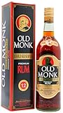 Old Monk - Gold Reserve Indian - 12 year old Rum 75cl 42.8% ABV