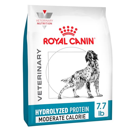 Royal Canin Veterinary Diet Canine Hypoallergenic Moderate Calorie Dry Dog Food 7.7 lb bag